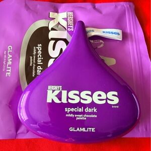 Hershey's Kisses Purple Makeup Bag